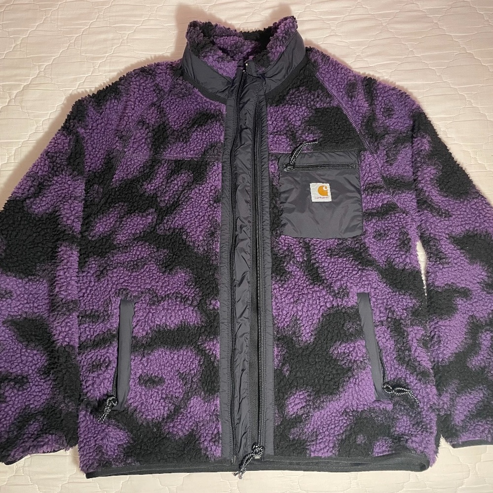 Carhartt WIP Prentis Liner Jacket (Purple & Black), DS, Size S